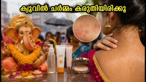 ഗണേശോത്സവ ദർശനത്തിന് ക്യൂ നിൽക്കുമ്പോൾ ചർമ്മം കരുതിയിരിക്കണം; ഈ മുൻകരുതലുകൾ അറിഞ്ഞിരിക്കൂ