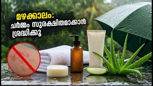 മഴക്കാലത്ത് ചർമ്മവും മുടിയും സുരക്ഷിതമാണോ? അണുബാധ തടയാൻ ഈ കാര്യങ്ങൾ മറക്കരുത്
