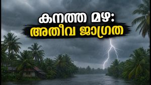 കേരളത്തിൽ കനത്ത മഴയും ഇടിമിന്നലും: വരും ദിവസങ്ങളിൽ അതീവ ജാഗ്രത, വിവിധ ജില്ലകളിൽ യെല്ലോ അലർട്ട്