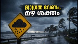കേരളത്തിൽ വീണ്ടും മഴക്കെടുതി ഭീഷണി; 5 ജില്ലകളിൽ യെല്ലോ അലർട്ട്, ജാഗ്രത വേണം