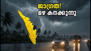 കേരളത്തിൽ ഇന്ന് യെല്ലോ അലർട്ട്; ഈ രണ്ട് ജില്ലകളിൽ ഉള്ളവർ അതീവ ജാഗ്രത പാലിക്കണം, മഴ കനക്കും