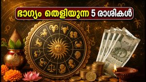 ഒക്ടോബർ 9-11 വാരാന്ത്യം: അമാവാസിക്ക് ശേഷം ഭാഗ്യം തെളിയുന്ന 5 രാശികൾ, ധനനേട്ടം ഉറപ്പ്!
