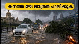 കനത്ത മഴ: ബംഗളൂരു-മൈസൂരു യാത്രകളിൽ ജാഗ്രത; ഓറഞ്ച് അലർട്ട് പ്രഖ്യാപിച്ചു