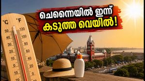 ചെന്നൈയിൽ ഇന്ന് കടുത്ത വെയിൽ; പുറത്തിറങ്ങും മുൻപ് ഈ കാര്യങ്ങൾ ശ്രദ്ധിച്ചില്ലെങ്കിൽ പണി പാളും!