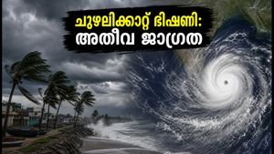 ബംഗാൾ ഉൾക്കടലിൽ ന്യൂനമർദം ശക്തമാകുന്നു: ആന്ധ്രയിലും ഒഡീഷയിലും ചുഴലിക്കാറ്റ് ഭീഷണി, അതീവ ജാഗ്രത!