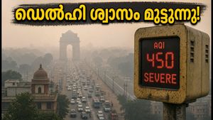 ഡെൽഹി ശ്വാസം മുട്ടുന്നു! വായുനില 'അതീവ ഗുരുതരം', പുറത്തിറങ്ങുമ്പോൾ ഈ മുൻകരുതലുകൾ മറക്കരുത്