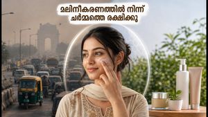 ഡൽഹിയിലെ വായുമലിനീകരണം ചർമ്മത്തെ തകർക്കുന്നുവോ? നവരാത്രി ആഘോഷങ്ങൾക്കിടയിലും തിളങ്ങുന്ന ചർമ്മത്തിനായി ഈ പൊടിക്കൈകൾ പരീക്ഷിക്കൂ