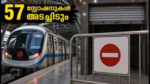 ഡൽഹി മെട്രോയിൽ വൻ നിയന്ത്രണം: 57 സ്റ്റേഷനുകൾ അടച്ചിടും, യാത്രക്കാർ ഇന്ന് രാത്രി മുതൽ ശ്രദ്ധിക്കുക!