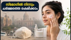 ഡൽഹിയിലെ കനത്ത പുകമഞ്ഞ്: ചർമ്മം കേടാകാതിരിക്കാൻ ഈ മുൻകരുതലുകൾ മറക്കരുത്