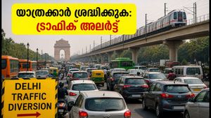 ഡൽഹി ട്രാഫിക് അലർട്ട്: 'ചലോ ഡൽഹി' പ്രതിഷേധം; ഇന്ന് യാത്ര ചെയ്യുമ്പോൾ ഈ വഴികൾ ഒഴിവാക്കുക