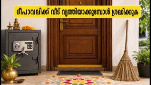 ദീപാവലിക്ക് വീട് വൃത്തിയാക്കുമ്പോൾ ഈ തെറ്റുകൾ വരുത്തരുത്; വാസ്തു പ്രകാരം ഐശ്വര്യം നിറയ്ക്കാൻ വഴികൾ ഇതാ