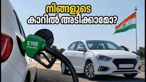 ഇ100 ഫ്ലെക്സ് ഫ്യൂവൽ കാറുകൾക്ക് ഔദ്യോഗിക അനുമതി; നിങ്ങളുടെ കാറിൽ ഈ ഇന്ധനം അടിക്കാമോ?