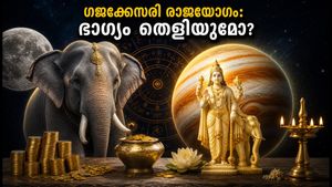 ഒക്ടോബർ 26: അപൂർവ്വ ഗജകേസരി രാജയോഗം; ഈ 4 രാശിക്കാർക്ക് ഇനി ഭാഗ്യകാലം!