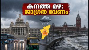 ബംഗളൂരുവിലും ചെന്നൈയിലും കനത്ത മഴ: ഓറഞ്ച് അലർട്ട് പ്രഖ്യാപിച്ചു, യാത്രക്കാർ ശ്രദ്ധിക്കുക