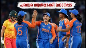 സിംബാബ്‌വെയെ തകർത്തെറിഞ്ഞ് ഇന്ത്യ; ടി-20 പരമ്പര സ്വന്തമാക്കി മന്ദാനപ്പട, ഷഫാലിയുടെ വെടിക്കെട്ട് പ്രകടനം