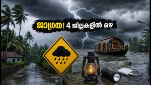 കേരളത്തിൽ കനത്ത മഴ: 4 ജില്ലകളിൽ യെല്ലോ അലർട്ട്, യാത്രക്കാർ ജാഗ്രത പാലിക്കുക!