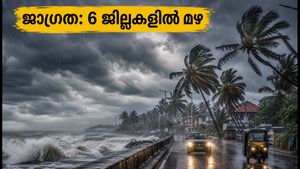 കേരളത്തിൽ കനത്ത മഴയ്ക്ക് സാധ്യത: ഇന്ന് 6 ജില്ലകളിൽ യെല്ലോ അലർട്ട്, യാത്രക്കാർ ശ്രദ്ധിക്കുക!