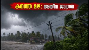 കേരളത്തിൽ കനത്ത മഴയും ഇടിമിന്നലും: നവംബർ 1 മുതൽ 3 വരെ അതീവ ജാഗ്രത!