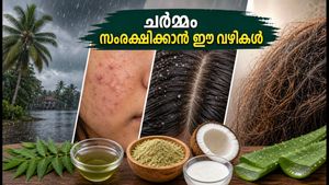 കേരളത്തിൽ ഇന്ന് മഴയും ഉഷ്ണവും; ചർമ്മത്തിലെ ഫംഗസ് ബാധയും താരനും തടയാൻ ഈ വഴികൾ പരീക്ഷിക്കൂ