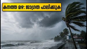 കേരളത്തിൽ കനത്ത മഴയും കാറ്റും: ഇടിമിന്നൽ ജാഗ്രത, ഇന്ന് വിവിധ ജില്ലകളിൽ യെല്ലോ അലർട്ട്!