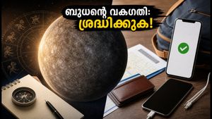 2026 ഒക്ടോബർ 24 മുതൽ ബുധന്റെ വക്രഗതി: ജീവിതത്തിൽ വരാനിരിക്കുന്ന മാറ്റങ്ങളും ശ്രദ്ധിക്കേണ്ട മുൻകരുതലുകളും ഇതാ