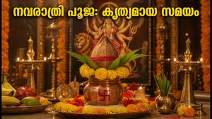 നവരാത്രി 2026: ഘടസ്ഥാപനത്തിന് വീട്ടിൽ പൂജ തുടങ്ങാൻ ഏറ്റവും നല്ല സമയം ഏത്? നഗരങ്ങൾ തിരിച്ചുള്ള മുഹൂർത്തങ്ങൾ അറിയാം