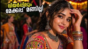 നവരാത്രി ഗർബ ഡാൻസ്: വിയർപ്പിലും മേക്കപ്പ് മങ്ങാതെ തിളങ്ങാൻ ഈ 30 മിനിറ്റ് റൂട്ടീൻ പരീക്ഷിക്കൂ!