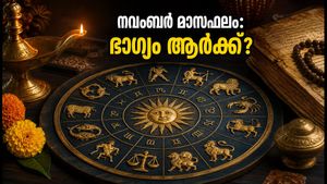 2026 നവംബർ മാസഫലം: നിങ്ങളുടെ രാശിയിൽ ഭാഗ്യം തെളിയുമോ? അറിയാം ഈ കാര്യങ്ങൾ