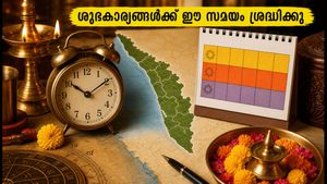 ഒക്ടോബർ 30, 2026: കേരളത്തിലെ രാഹുകാലം, ഗുളികകാലം, അഭിജിത്ത് മുഹൂർത്തം; ശുഭകാര്യങ്ങൾക്ക് ഈ സമയം ശ്രദ്ധിക്കൂ!