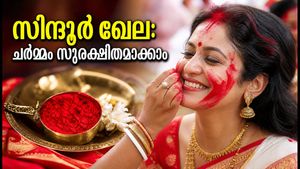 സിന്ദൂർ ഖേല ആഘോഷം കളറാക്കാം; ചർമ്മത്തിന് അലർജിയുണ്ടാകാതിരിക്കാൻ ഈ മുൻകരുതലുകൾ മറക്കരുത്