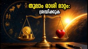 സൂര്യന്റെ തുലാം രാശി പ്രവേശം: ഈ 12 രാശിക്കാർക്കും വരാനിരിക്കുന്ന വലിയ മാറ്റങ്ങൾ, ശ്രദ്ധിക്കേണ്ട കാര്യങ്ങൾ