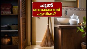 നവരാത്രിക്ക് വീട് വൃത്തിയാക്കുമ്പോൾ ഈ തെറ്റ് ചെയ്യരുത്; ചൂൽ വെക്കേണ്ട ശരിയായ സ്ഥലം ഇതാണ്