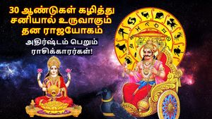30 ஆண்டுகள் கழித்து சனியால் உருவாகும் தன ராஜயோகம்: மீனம் உள்ளிட்ட 3 ராசிக்கு டபுள் ஜாக்பாட் அடிக்கப்போகுது.. 