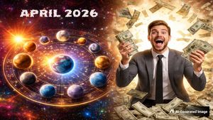 ஏப்ரல் மாதத்தில் உருவாகும் இரட்டை ராஜயோகம்: இந்த 4 ராசிக்காரங்க கோடிகளில் சம்பாதிக்கப் போறாங்களாம்...!