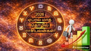 ஏப்ரல் மாதம் இந்த ராசிக்காரர்களுக்கு தொழிலில் ஜாக்பாட் அடிக்கப்போகுது... உங்க ராசி இதுல இருக்கா?