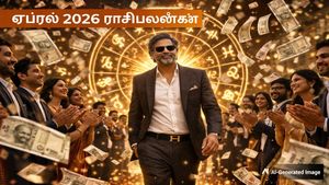 ஏப்ரல் மாதத்தில் பணத்தையும், புகழையும் குவிக்கப்போகும் 4 ராசிகள் இவங்கதான்... உங்க ராசி இதுல இருக்கா?