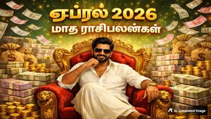 April 2026 Monthly Horoscope: ஏப்ரல் மாதத்தில் மகாராஜா மாதிரி வாழப்போற 4 ராசிகள் இவங்கதான்...!