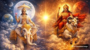 குரு-சந்திர சேர்க்கையால் உருவாகும் கஜகேசரி ராஜயோகம்: மார்ச் 26 முதல் இந்த 3 ராசிக்கு அதிர்ஷ்டமா இருக்கும்.. 