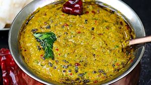 1 கப் கொத்தமல்லி இருந்தா இந்த ஆந்திரா ஸ்டைல் கொத்தமல்லி பச்சடியை செய்யுங்க... டேஸ்ட் தாறுமாறா இருக்கும்...!