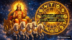 பங்குனி மாத ராசி பலன் 2026 - இந்த ராசிக்காரர்களுக்கு விபரீத ராஜயோகம் தேடி வரும்.. உங்க ராசி இதுல இருக்கா?