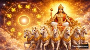 1 வருடம் கழித்து உச்ச ராசிக்கு செல்லும் சூரியன்: ஏப்ரல் மாதத்தில் இந்த 3 ராசிக்கு டபுள் ஜாக்பாட் அடிக்கும்..