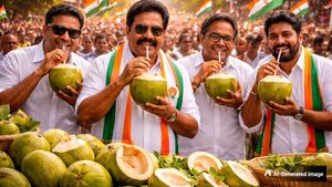 தேர்தல் பிரச்சாரங்களின் போது ஏன் இளநீர் அரசியல் தலைவர்களின் விருப்பமான பானமாக உள்ளது தெரியுமா?