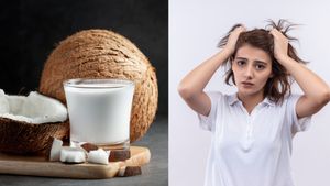 தேங்காய்ப் பாலை இந்த மாதிரி யூஸ் பண்ணுனா உங்கள் முடி சரசரனு ஆரோக்கியமா வளருமாம் - ட்ரை பண்ணுங்க 