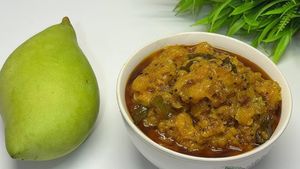 அட்டகாசமான கொத்தமல்லி மாங்காய் சட்னி ரெசிபி - ட்ரை பண்ணி பாருங்க 