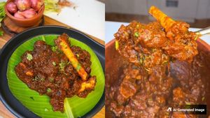 காரசாரமான.. ஆட்டுக்கறி தொக்கு - எப்படி செய்றதுன்னு பாத்து செஞ்சு பாருங்க.. அள்ளும்..