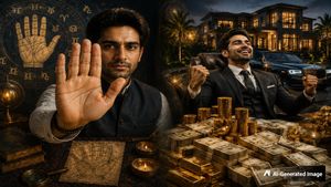 உள்ளங்கையில் இந்த 'ராஜலட்சுமி யோகம்' இருப்பவர்கள் கோடீஸ்வரராக பிறந்தவர்களாம் - உங்க கையில் இருக்கா?