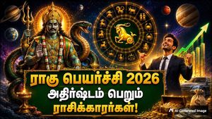 ஆண்டின் இறுதியில் நடக்கும் ராகு பெயர்ச்சி: இந்த 4 ராசிக்காரர்களின் வாழ்வில் பெரிய மாற்றம் ஏற்படப்போகுது!