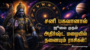 அடுத்தடுத்து 4 முறை நிலையை மாற்றும் சனி பகவான்: ஜூலை முதல் இந்த 4 ராசிக்கு பொற்காலமா இருக்கப்போகுது! 