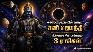 13 வருடம் கழித்து சனிக்கிழமையில் வரும் சனி ஜெயந்தி: இந்த 3 ராசிக்காரங்க உச்சத்தை தொடப்போறாங்க..