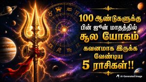 100 ஆண்டுகளுக்கு பின் ஜூன் மாதத்தில் உருவாகும் ஆபத்தான யோகம்: இந்த 5 ராசிக்காரங்க உஷாரா இருக்கணும்..